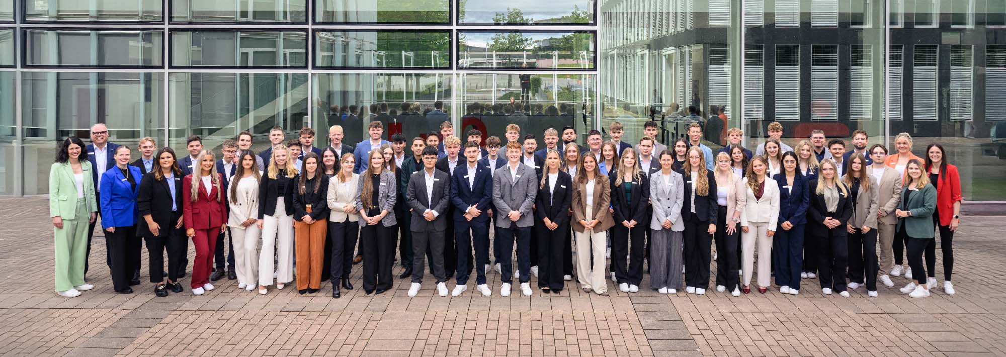 Gruppenfoto von LzO-Azubis